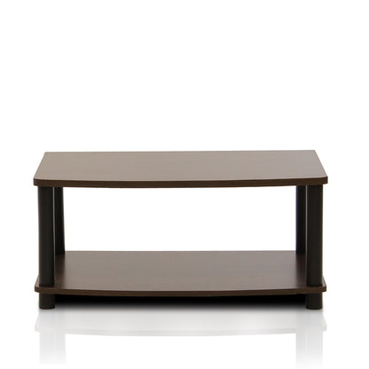 Turn-N-Tube No Tools 2-Tier Elevated TV Stands