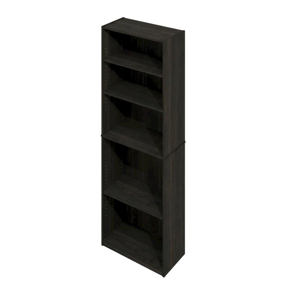Engineered Wood bookcase in natural finish with sturdy design