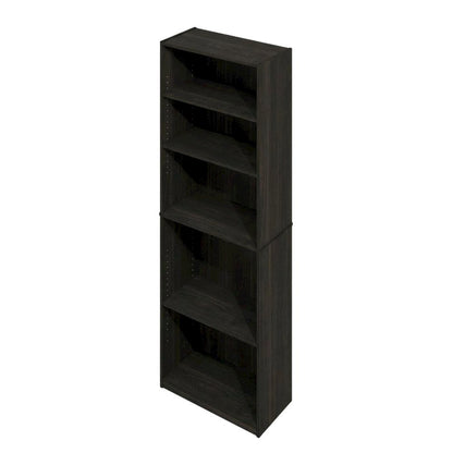 Engineered Wood bookcase in natural finish with sturdy design