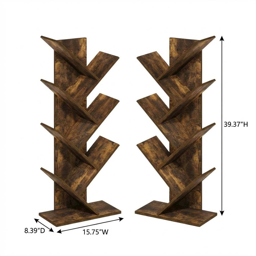 Engineered Wood Bookcase with Sturdy Construction and Elegant Finish
