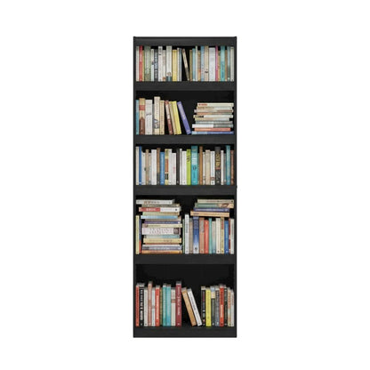 5-Tier Shelf Bookcase with Ample Storage and Sturdy Engineered Wood Construction