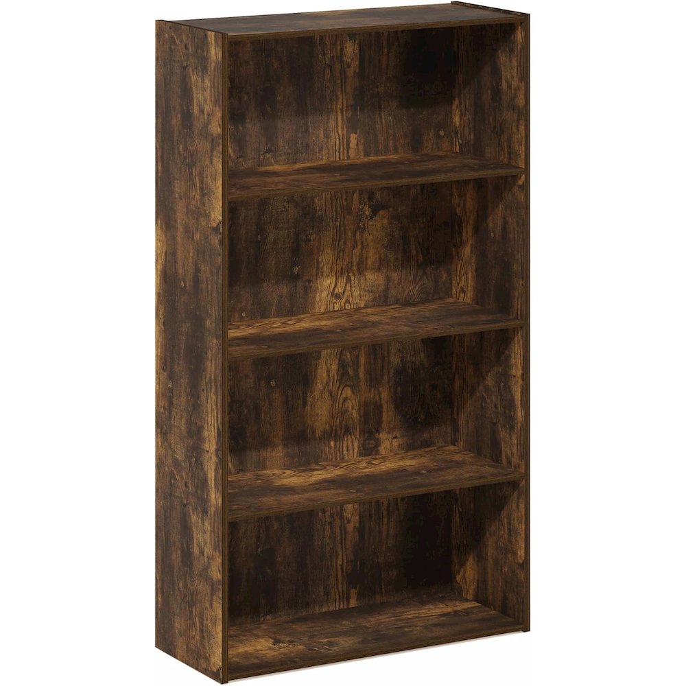 Engineered Wood Book Shelf with Four Tiers of Engineered Wood Shelves