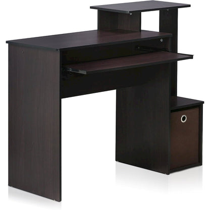Engineered Wood Office Desk with Storage, Writing Desk and Study Desk Design