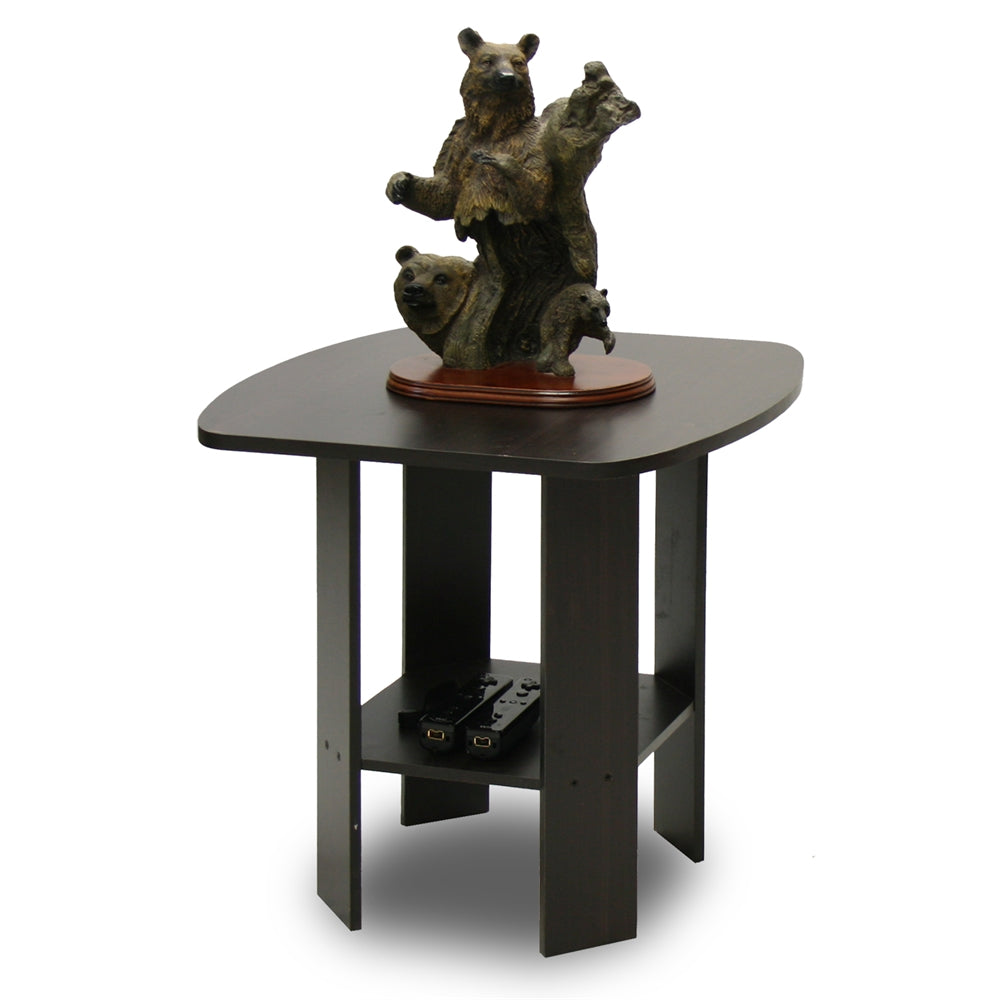 Simple Design End/SideTable, Espresso