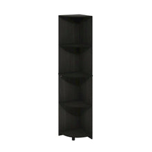 4-Tier Corner Bookcase with Multiple Shelves for Space Optimization
