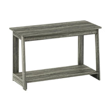 Engineered Wood TV Stand in French Oak Grey with Modern Storage Design