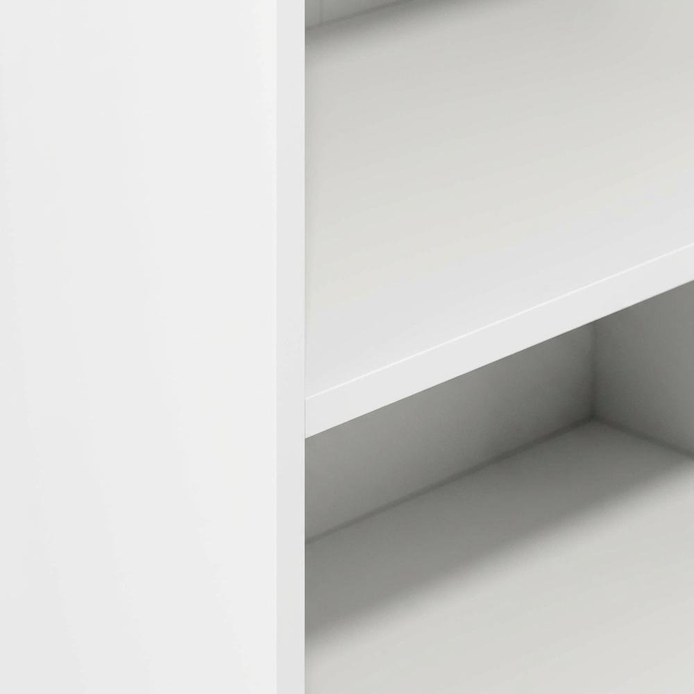 Engineered Wood bookcase with simple design for home or office storage
