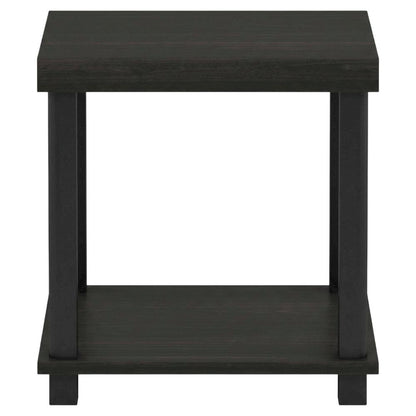 End Side Table, Open Shelf, Quality Build