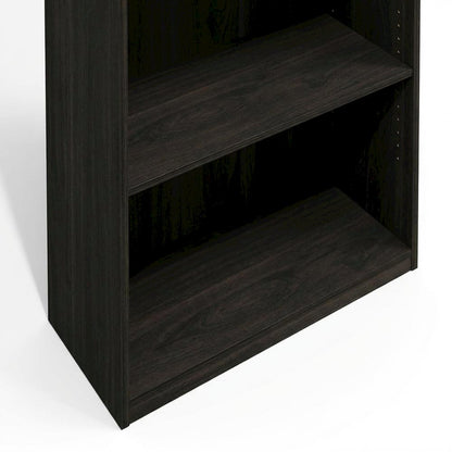 Engineered Wood bookcase in natural finish with sturdy design