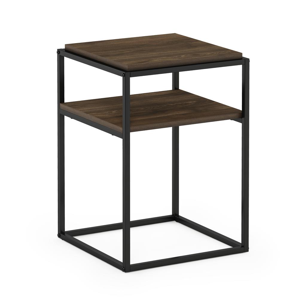 Furinno Moretti Modern Lifestyle Stackable Shelf, 2-Tier, Columbia Walnut