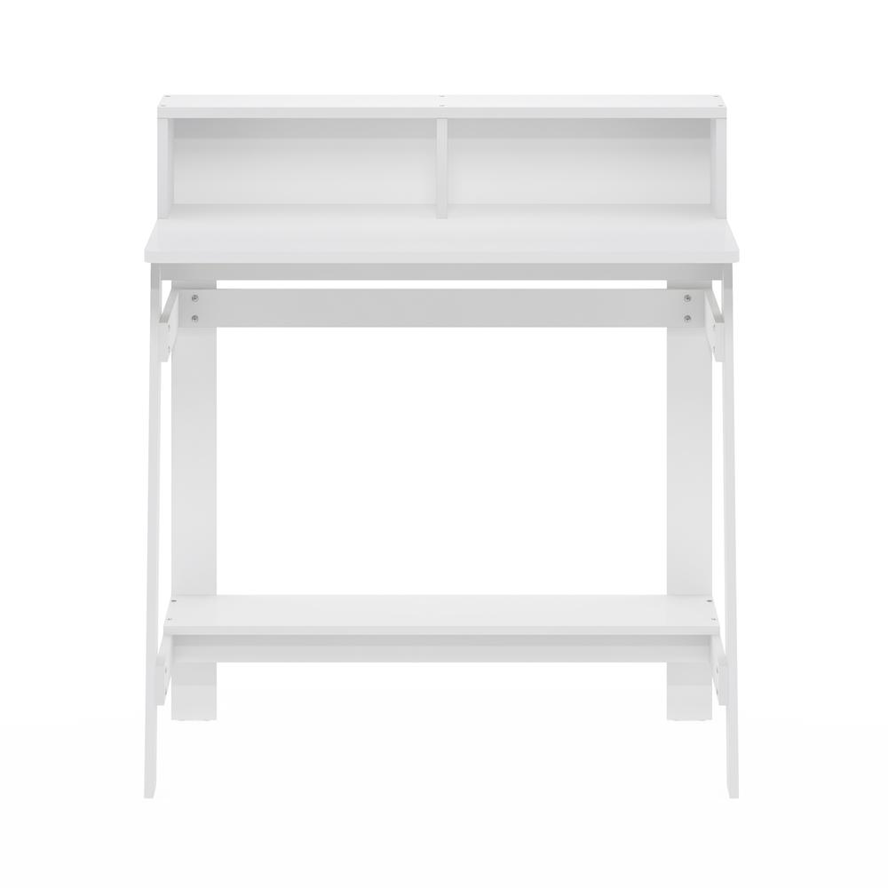 Furinno Simplistic A Frame Computer Desk, White