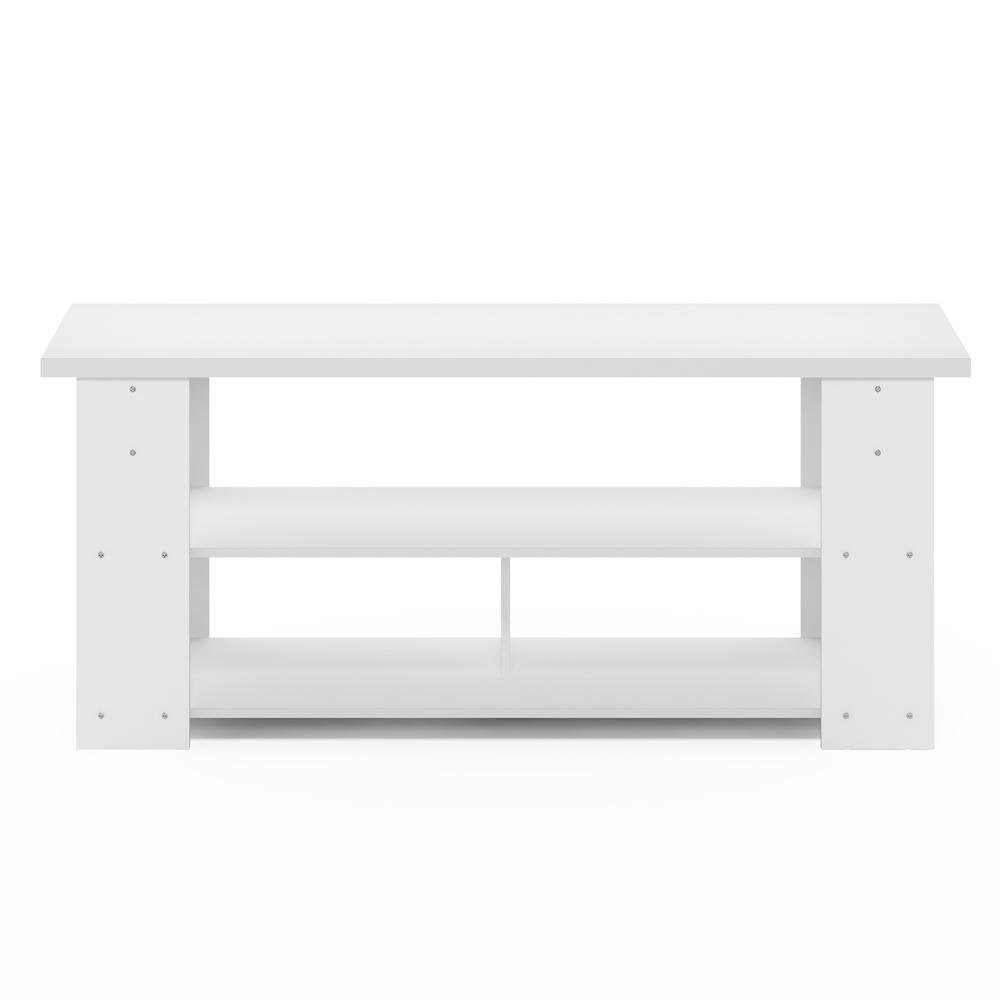 JAYA TV Stand Up To 55-Inch, White