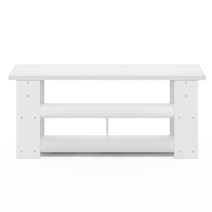 JAYA TV Stand Up To 55-Inch, White