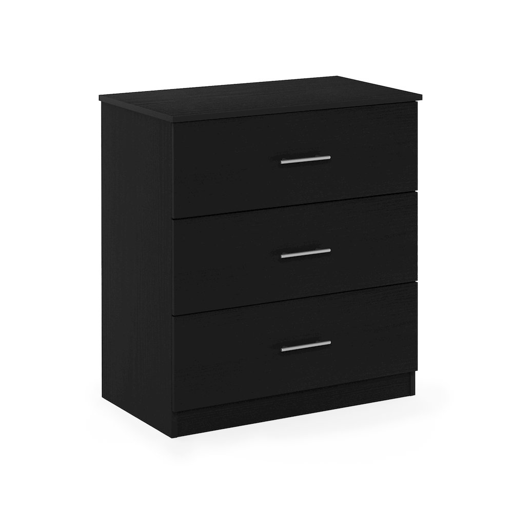 Simple Design 4-Drawer Chest Drawer, Dresser with Handle, Americano