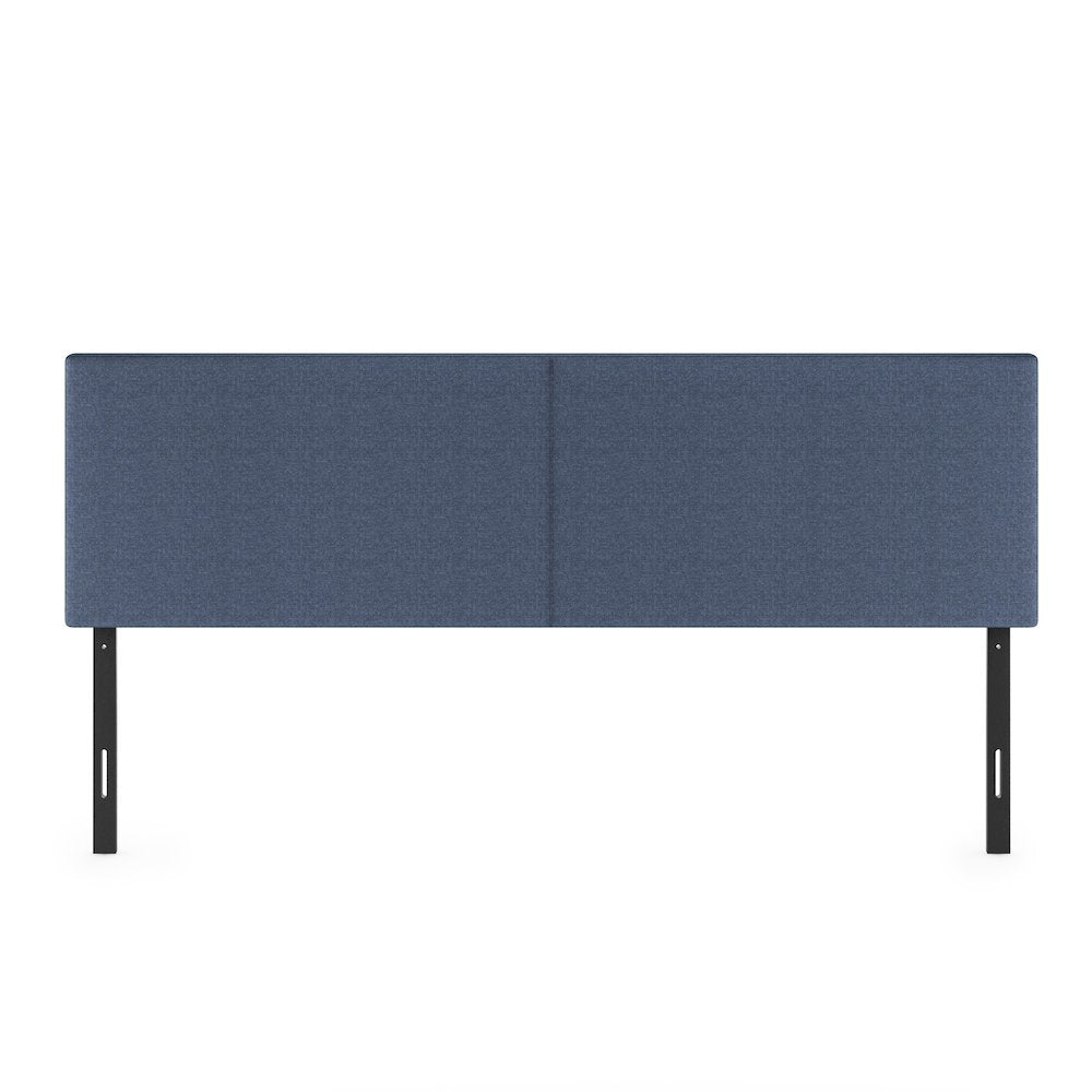 ROANNE King Headboard, Upholstered Tufted Headboard, for Bedroom, Blue Denim