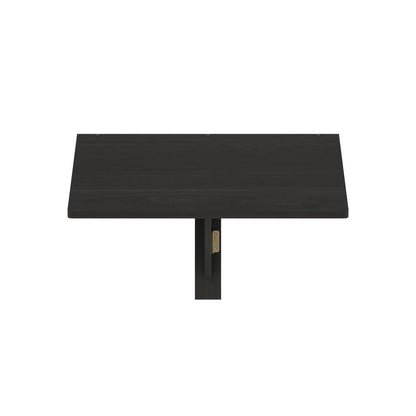 Hermite Wall Mounting Folding Table, Espresso
