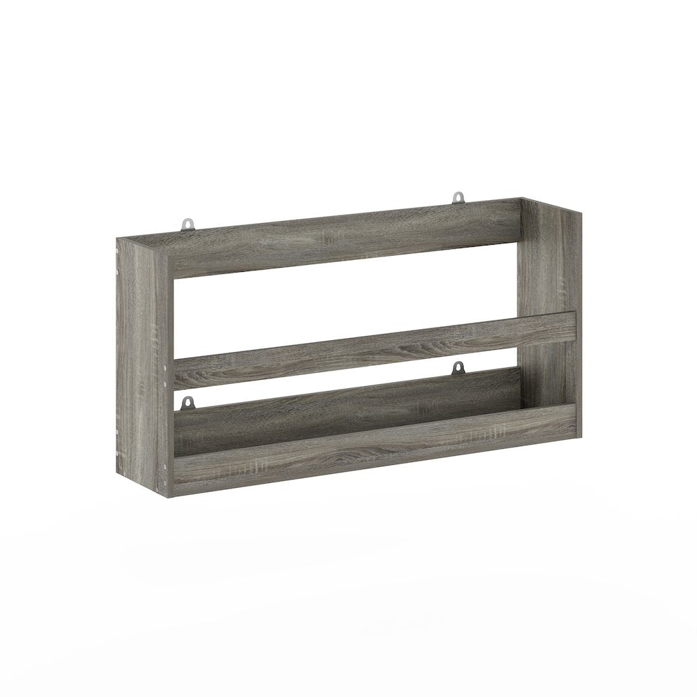 Floating Shelves for Wall, Wall Mounted Shelves, Grey Oak