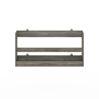Floating Shelves for Wall, Wall Mounted Shelves, Grey Oak