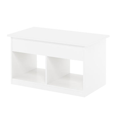 Jensen Lift Top Coffee Table, Solid White