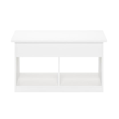 Jensen Lift Top Coffee Table, Solid White