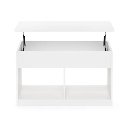 Jensen Lift Top Coffee Table, Solid White