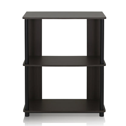 JAYA Simple Design Bookcase, Walnut,