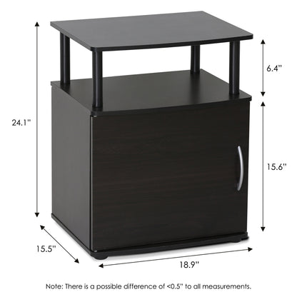 JAYA Utility Design End Table,