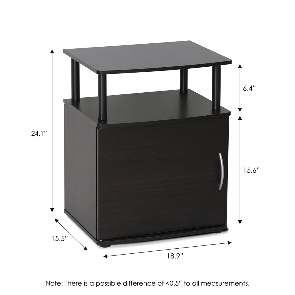 JAYA Utility Design End Table, Set of Two,