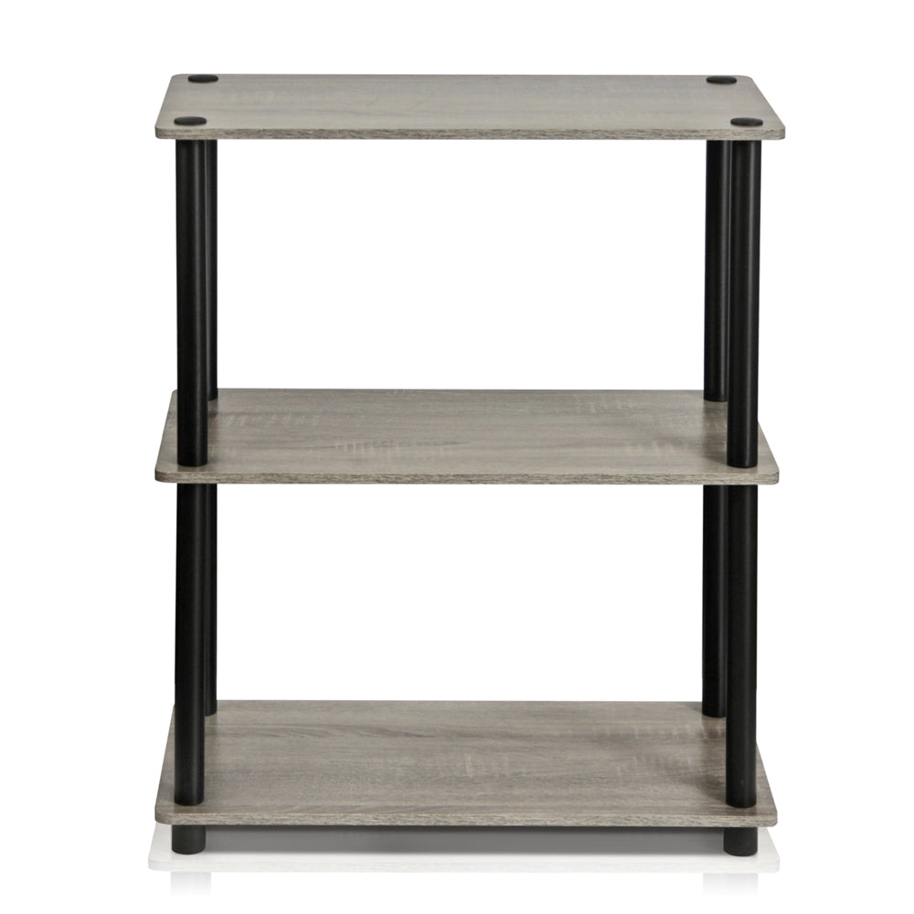 Turn-N-Tube 3-Tier Compact Multipurpose Shelf Display Rack