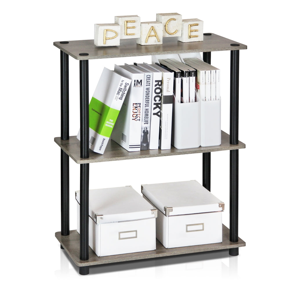 Turn-N-Tube 3-Tier Compact Multipurpose Shelf Display Rack