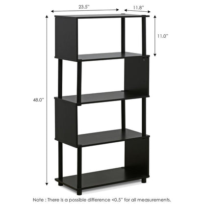 Furinno 5-Tier Flexi Rack, Espresso