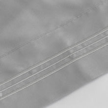 Furinno Angeland Vienne 4-Piece Microfiber Bed Sheet Set, Full, Grey