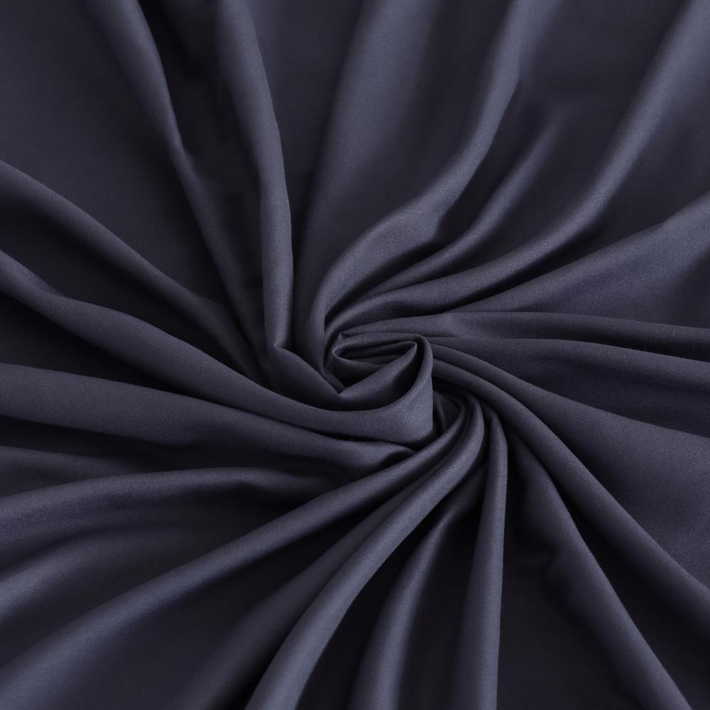 Furinno Angeland Vienne 4-Piece Microfiber Bed Sheet Set, Full, Navy Blue