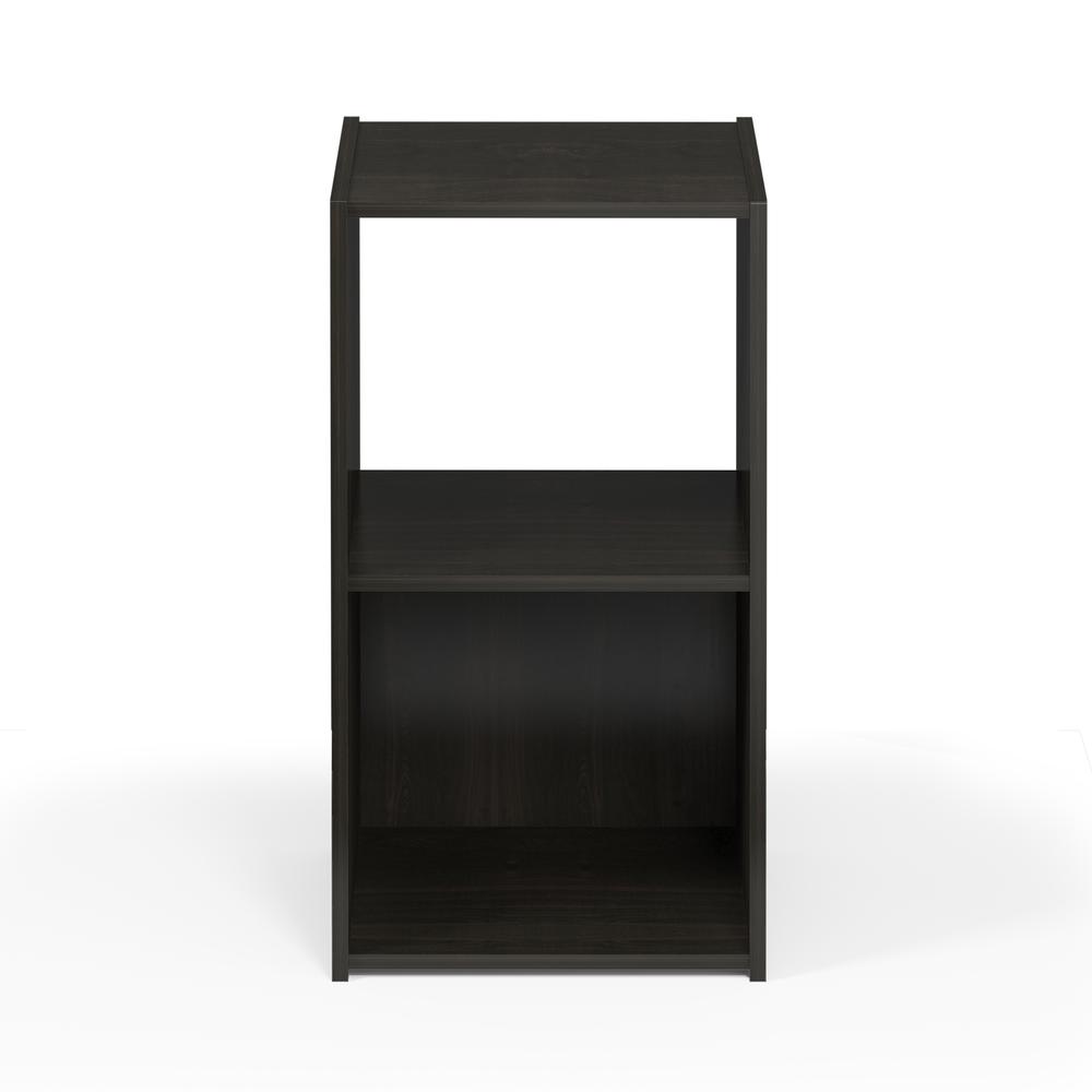 Pelli Cubic Storage Cabinet, 2x1, Espresso, 18049EX