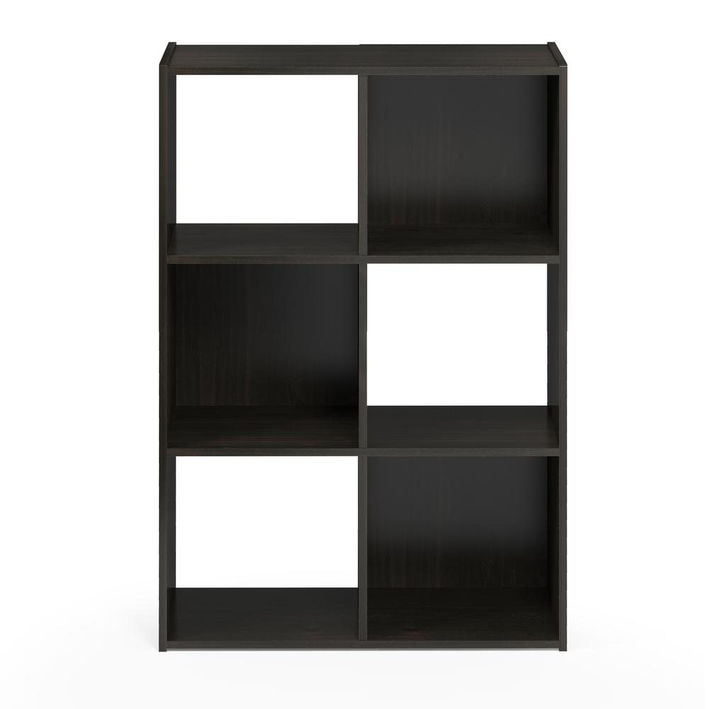 Pelli Cubic Storage Cabinet, 3x2, Espresso, 18053EX
