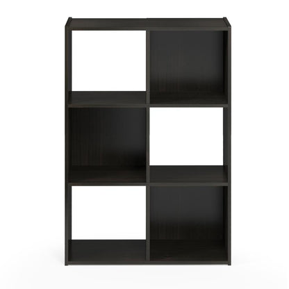 Pelli Cubic Storage Cabinet, 3x2, Espresso, 18053EX