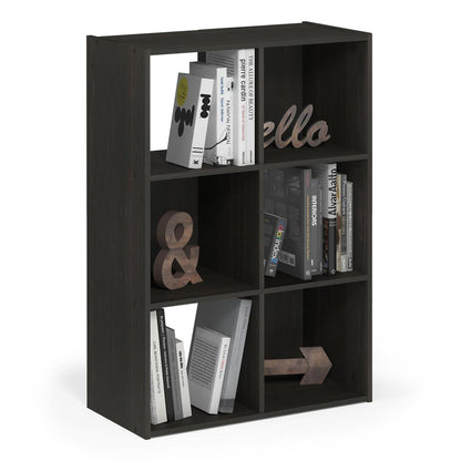 Pelli Cubic Storage Cabinet, 3x2, Espresso, 18053EX
