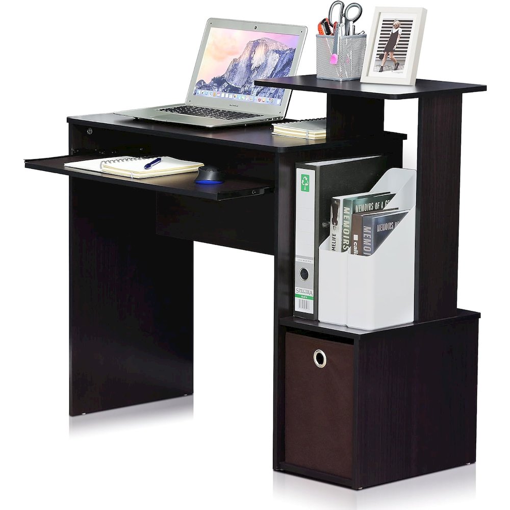 Engineered Wood Office Desk with Storage, Writing Desk and Study Desk Design