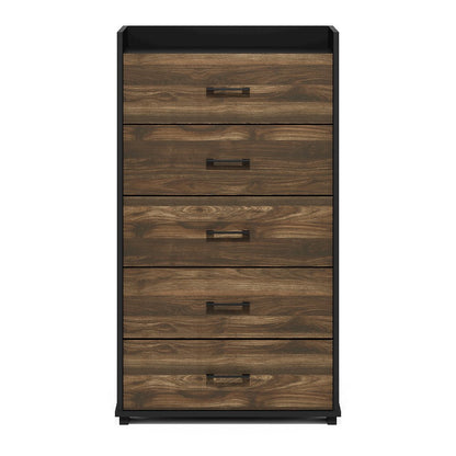 Modern 5-Drawer Organization and Storage Handle Bedroom Chest Dresser