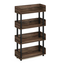 Furinno Turn-N-Tube 4-Tier Toolless Freestanding Multipurposes Display Rack