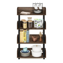 Furinno Turn-N-Tube 4-Tier Toolless Freestanding Multipurposes Display Rack
