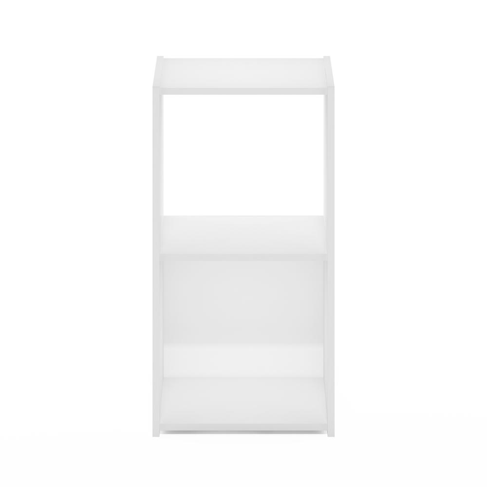 Pelli Cubic Storage Cabinet, 2x1, White