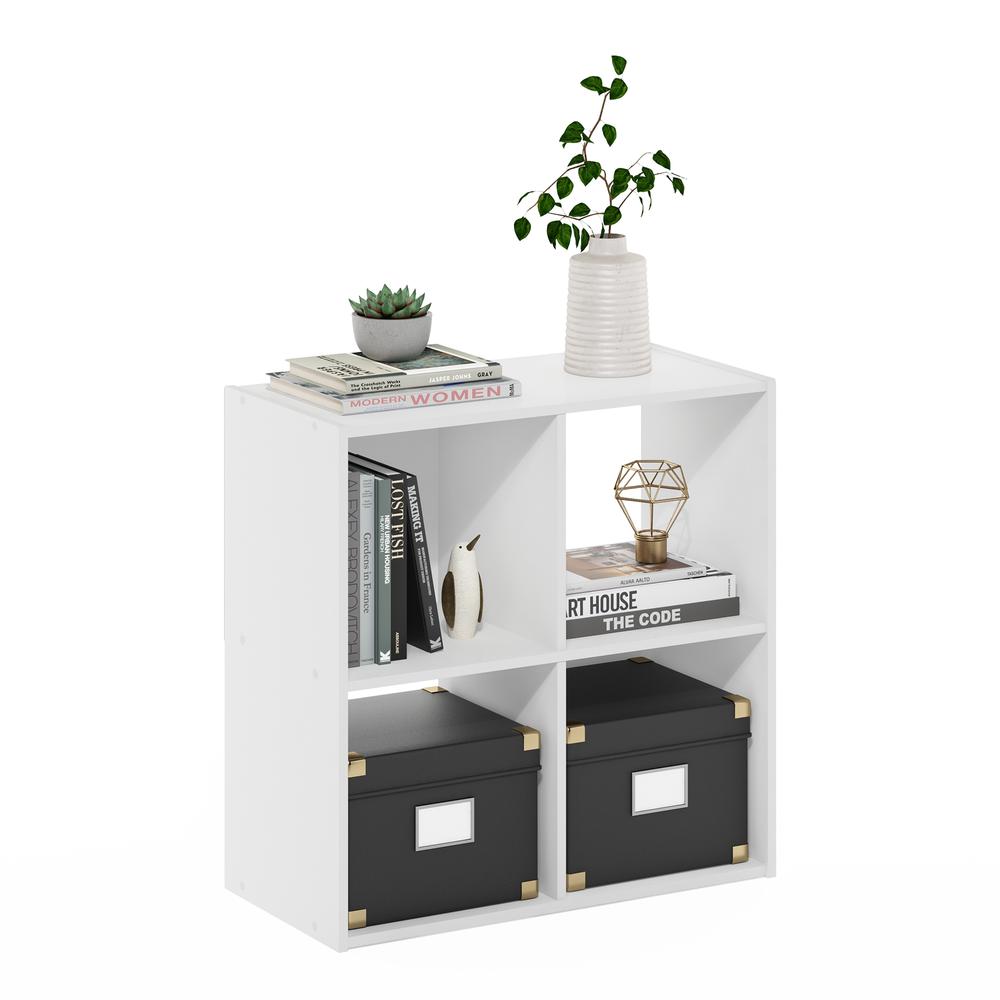Cubic Storage Cabinet, 2x2, White