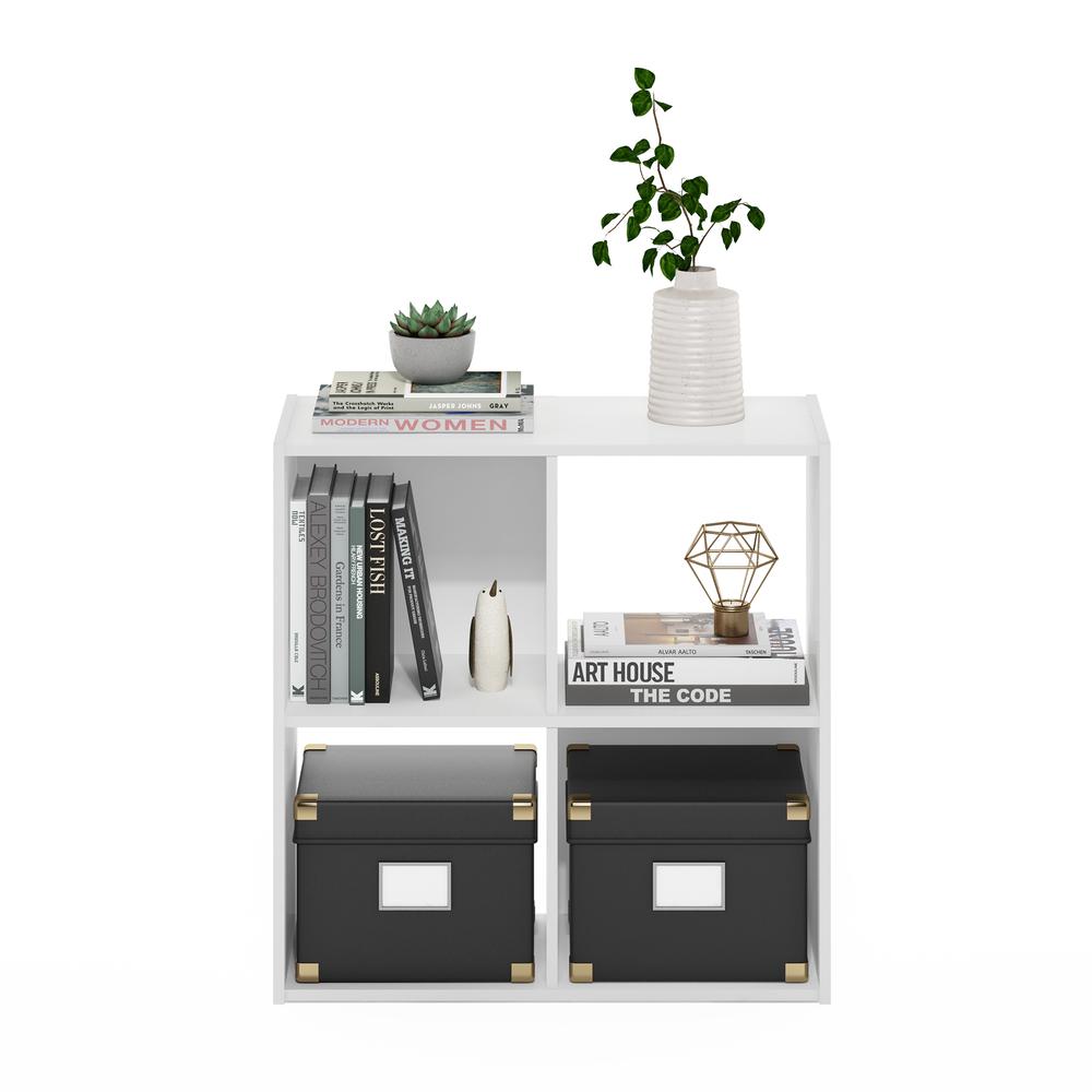 Cubic Storage Cabinet, 2x2, White