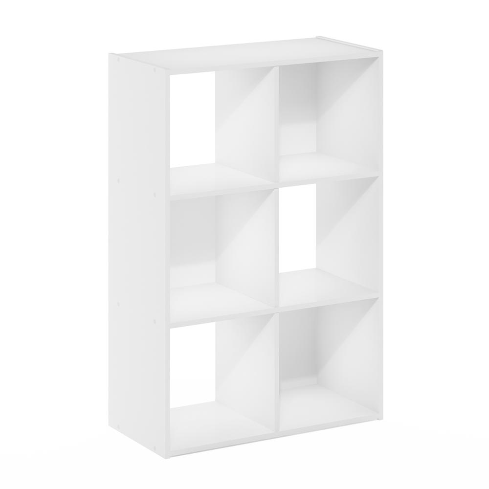 Cubic Storage Cabinet, 3x2, White