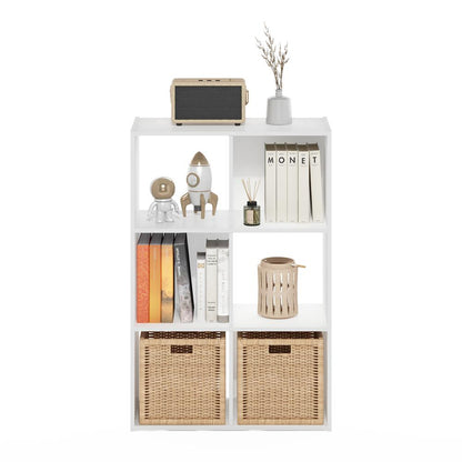 Cubic Storage Cabinet, 3x2, White