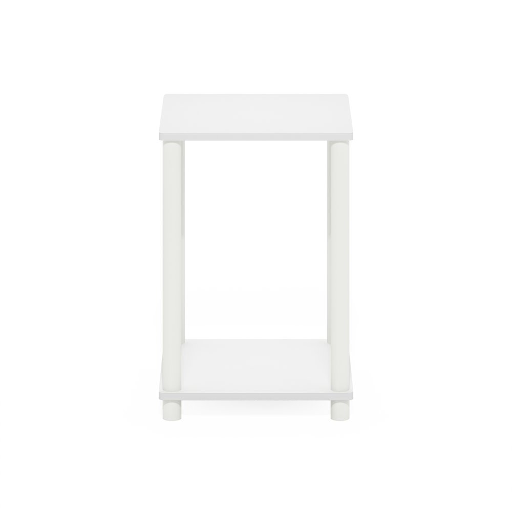 Turn-N-Tube Haydn End Table, White
