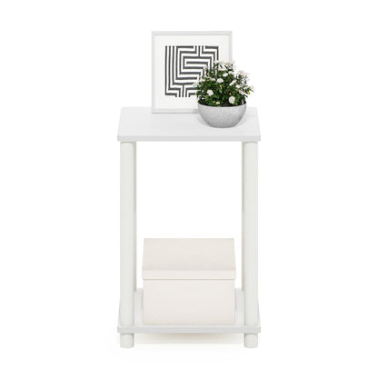 Turn-N-Tube Haydn End Table, White