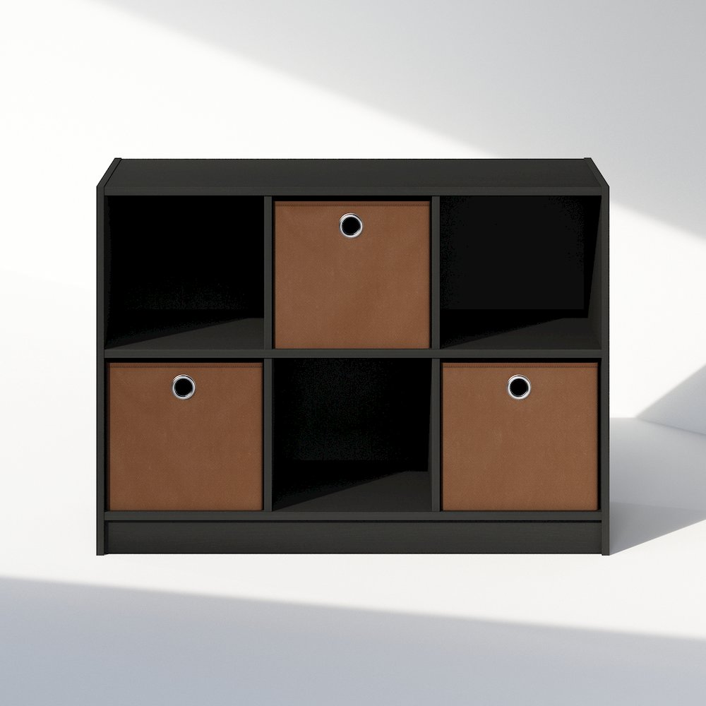 Cubic Multipurpose Clothing & Closet Storage Organizer Shelf with Bin Drawers