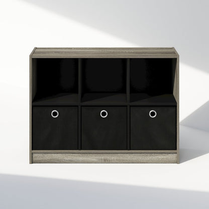 Cubic Multipurpose Clothing & Closet Storage Organizer Shelf with Bin Drawers